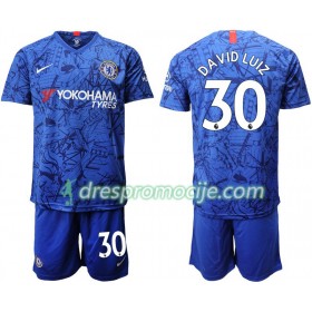 Chelsea Dres David Luiz 30 Dječji Domaći 2019/20 Kratkih Rukava